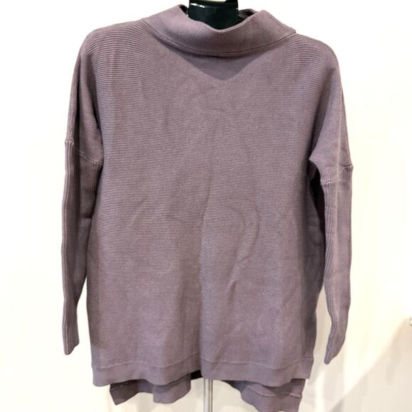 Anrabess NWT Casual Turtleneck Slouchy Ribbed Oversized Sweater Size Small - Picture 2 of 8